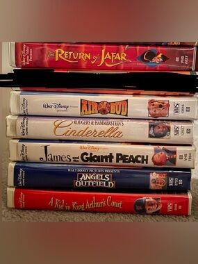 Disney Home Video VHS Tapes Bundle